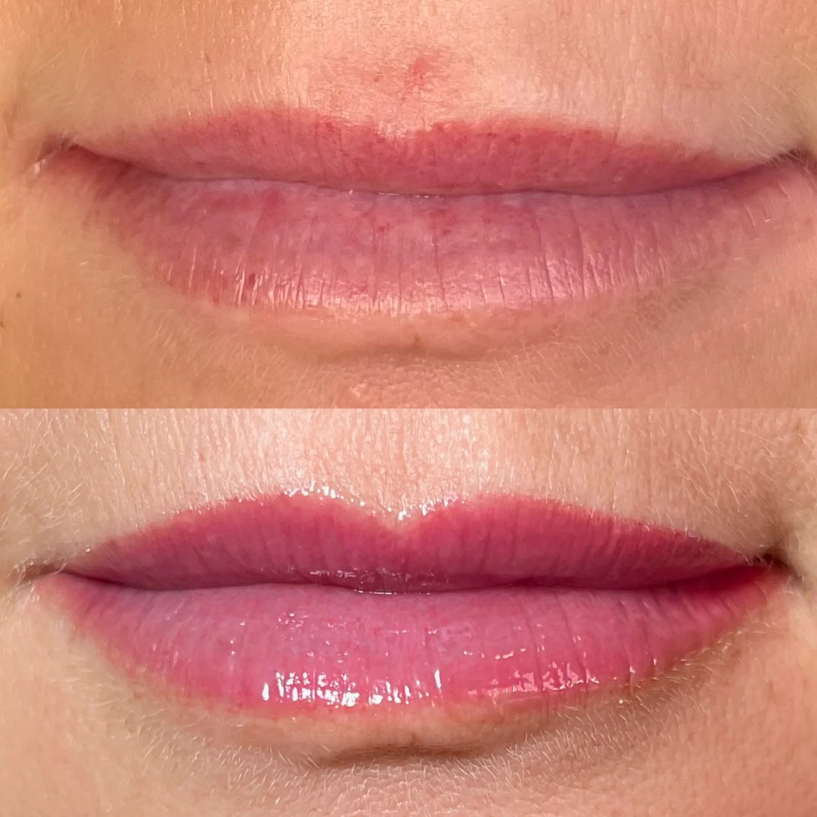 Lip tattoo result — NeoTempo Aesthetics