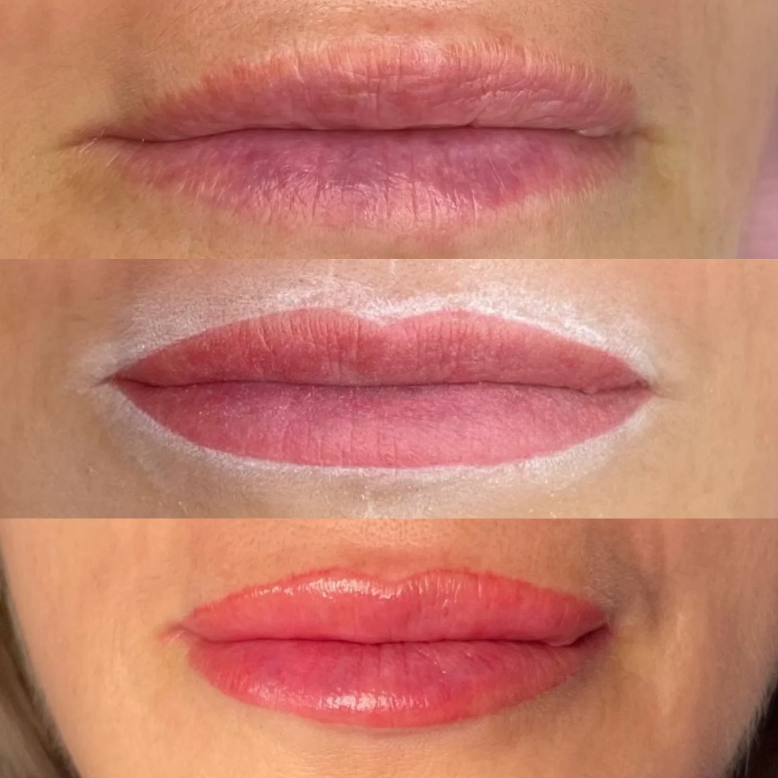 Lip tattoo result — NeoTempo Aesthetics