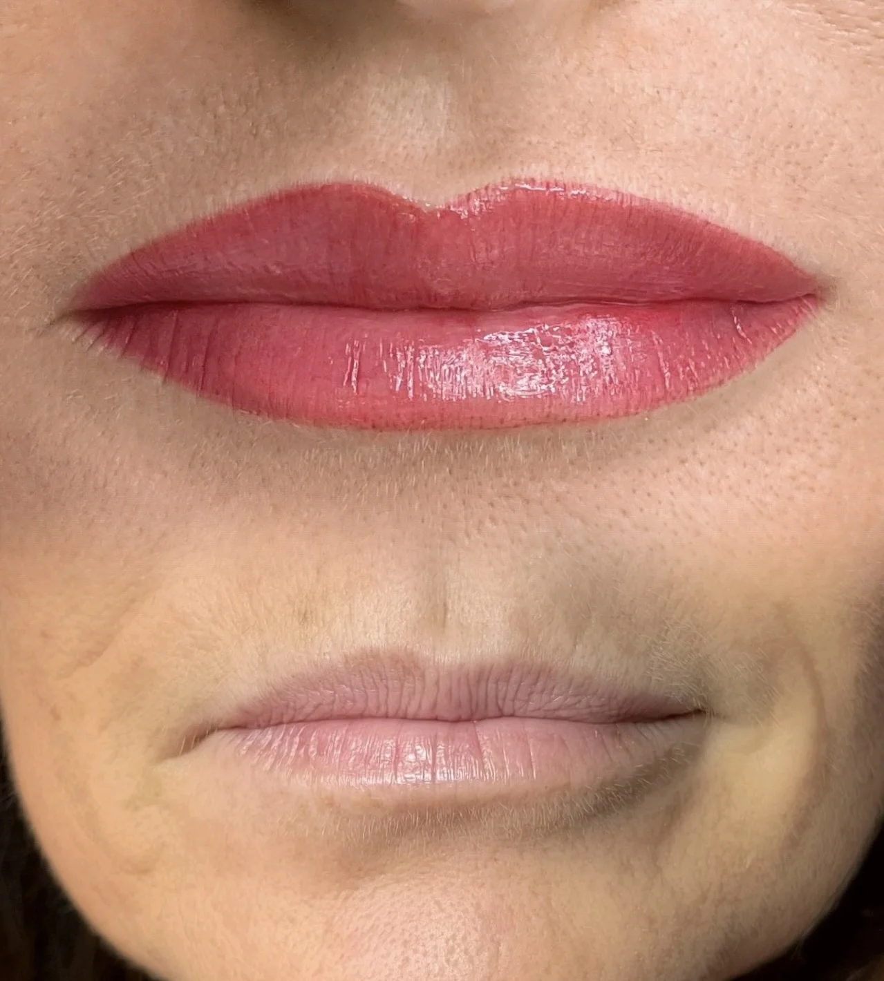 Lip tattoo result — NeoTempo Aesthetics
