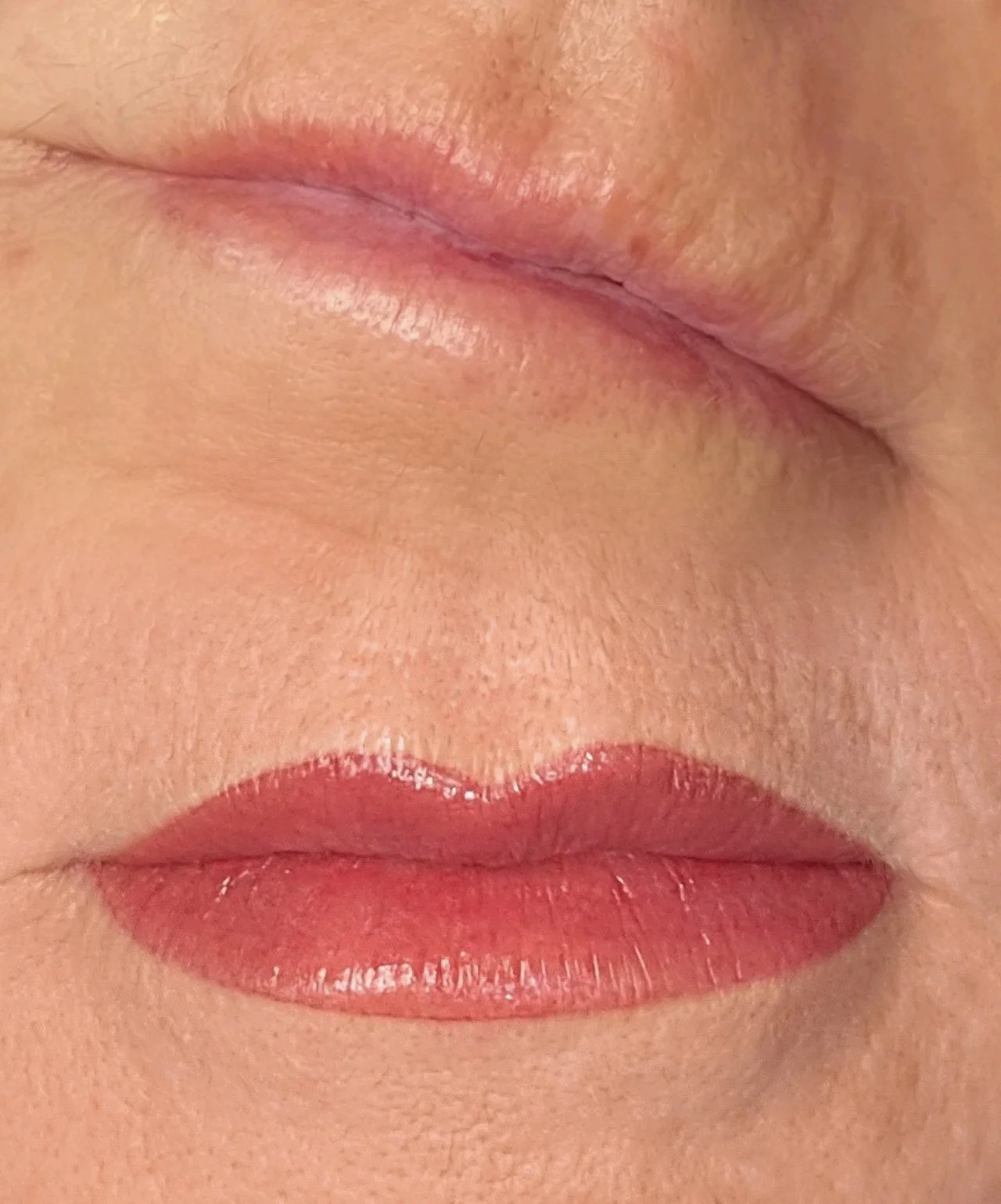 Lip tattoo result — NeoTempo Aesthetics