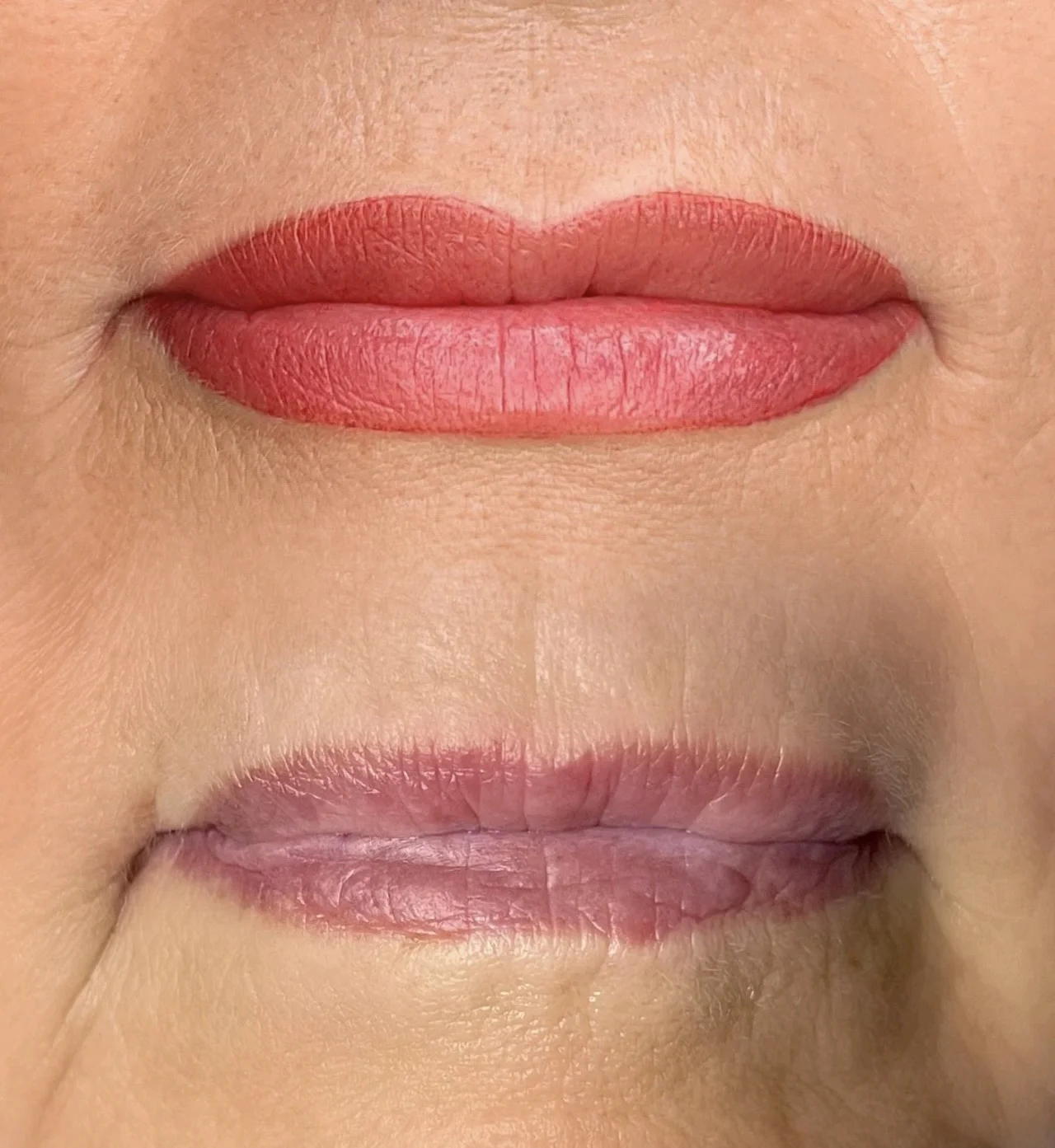 Lip tattoo result — NeoTempo Aesthetics
