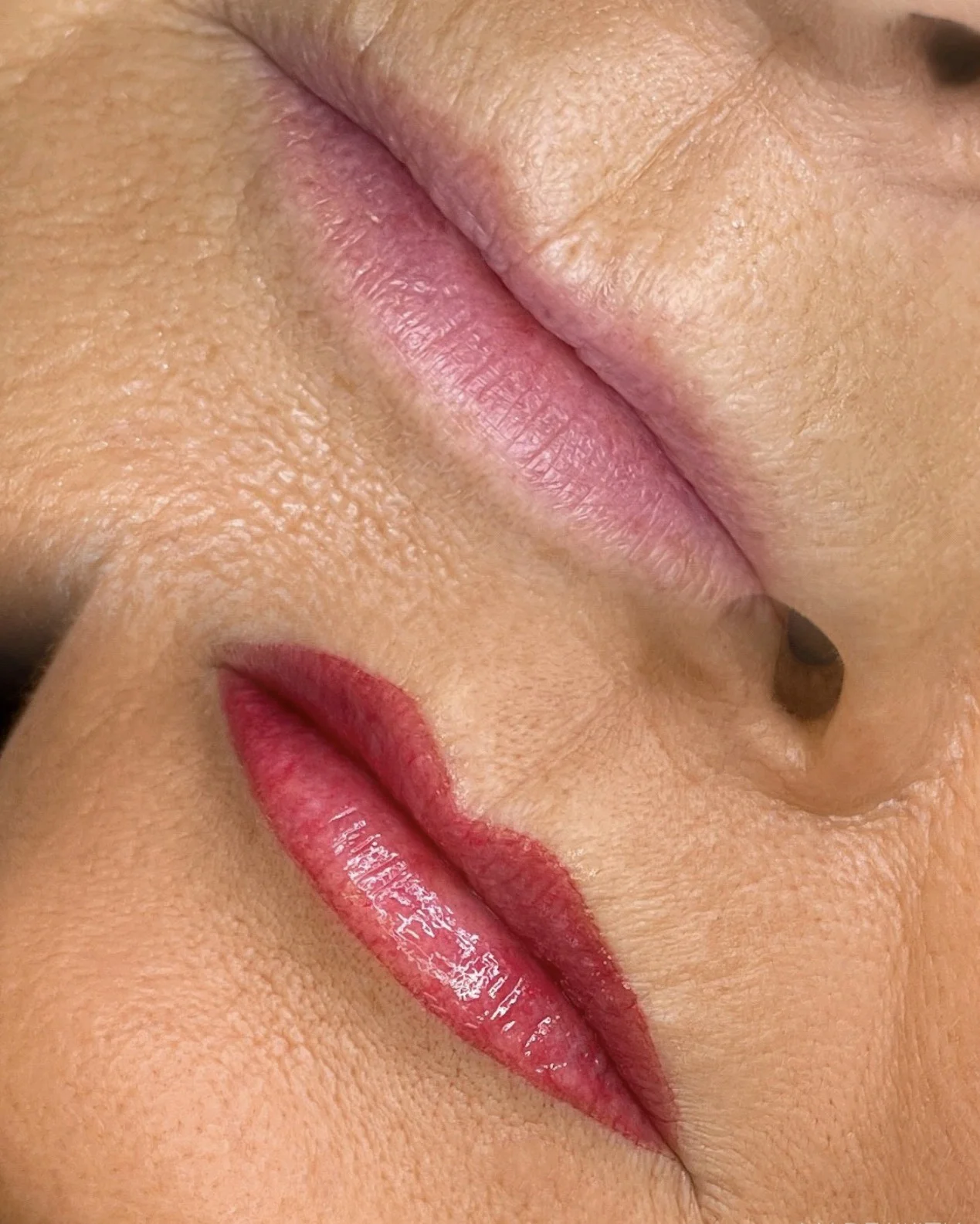 Lip tattoo result — NeoTempo Aesthetics