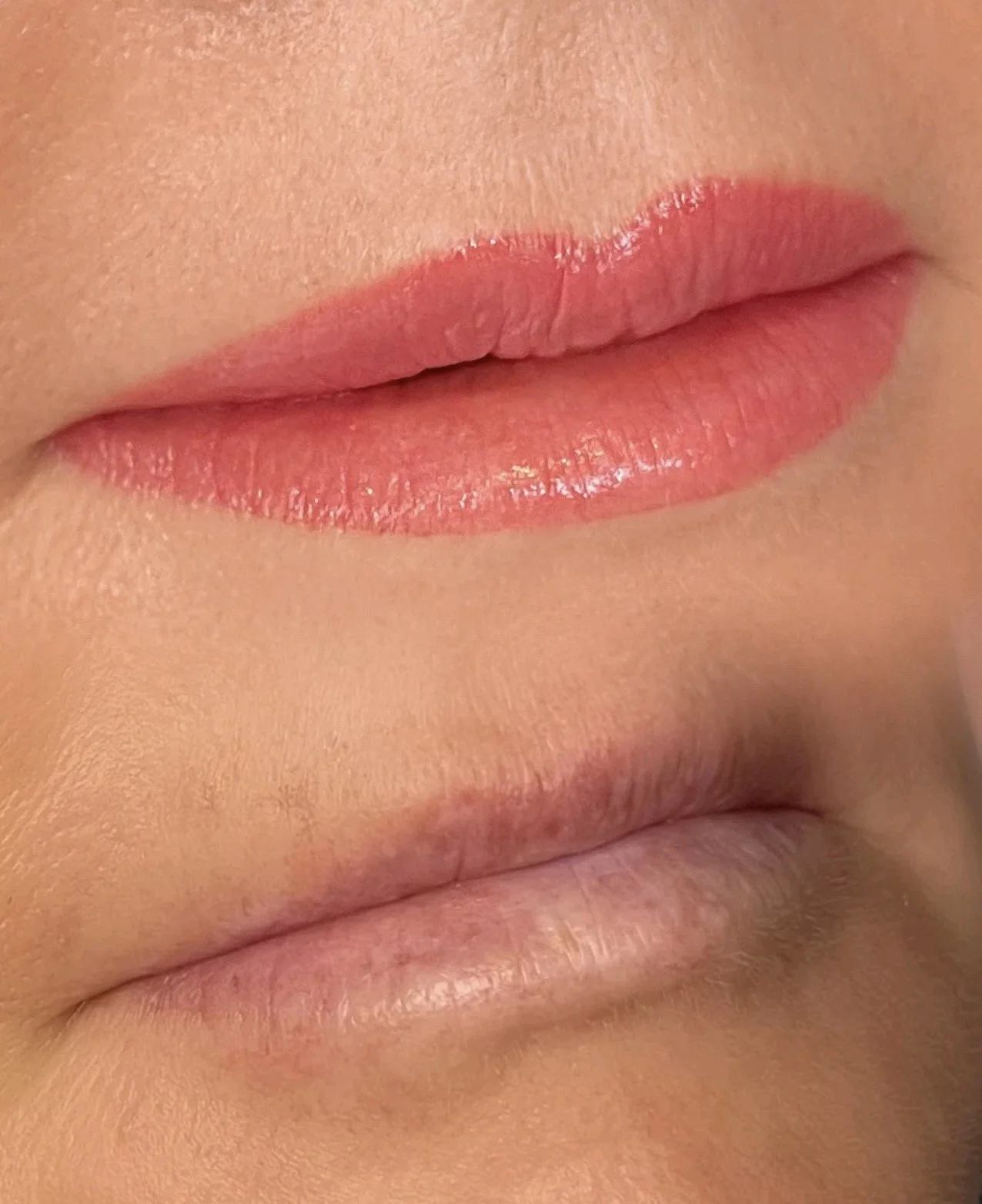 Lip tattoo result — NeoTempo Aesthetics