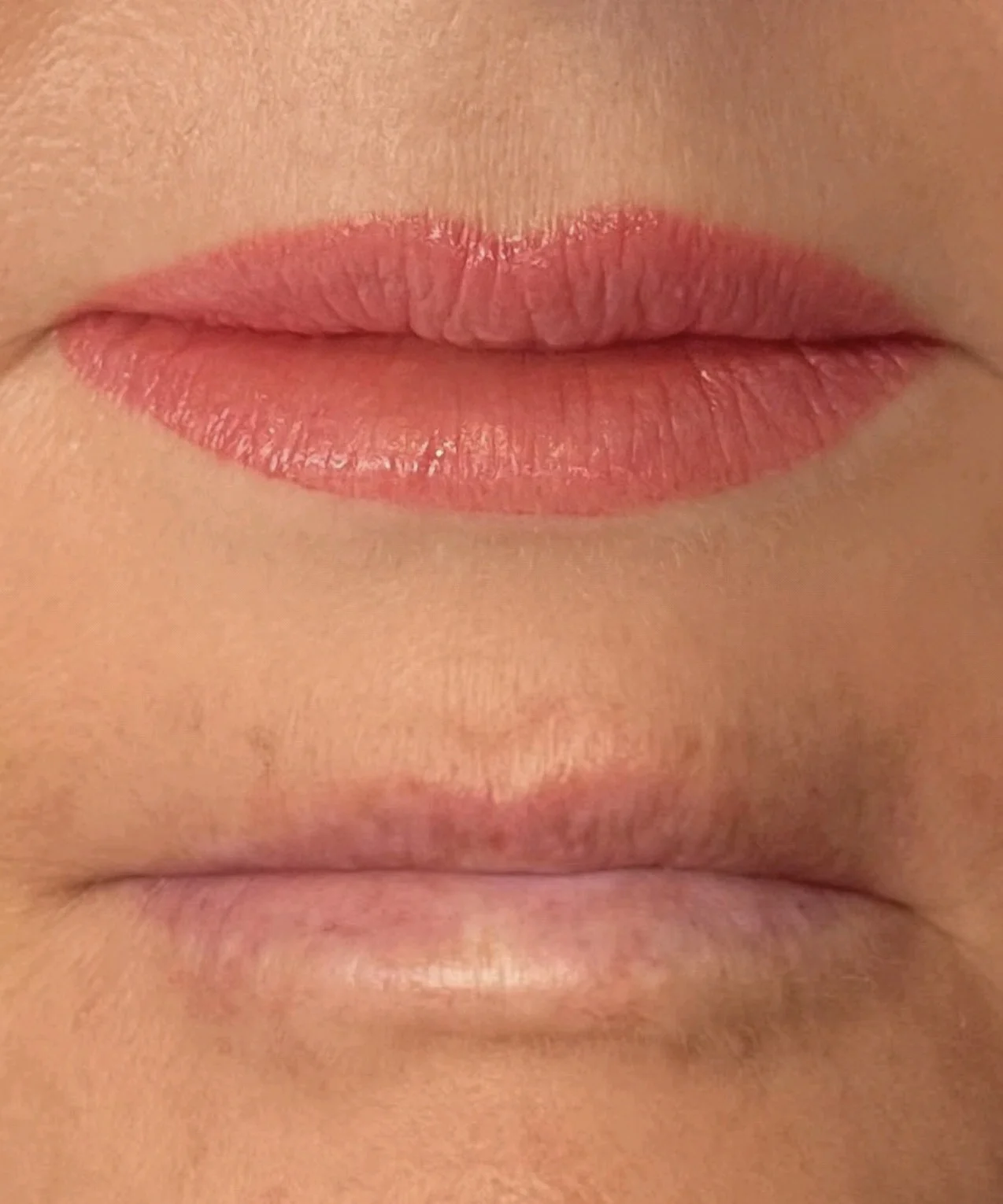 Lip tattoo result — NeoTempo Aesthetics