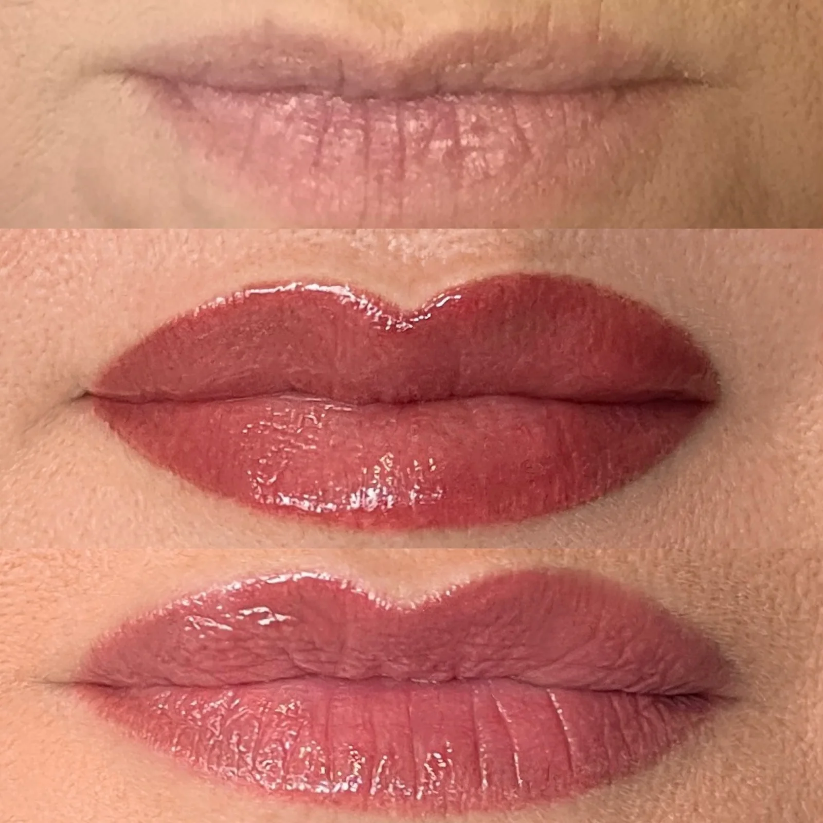 Lip tattoo result — NeoTempo Aesthetics
