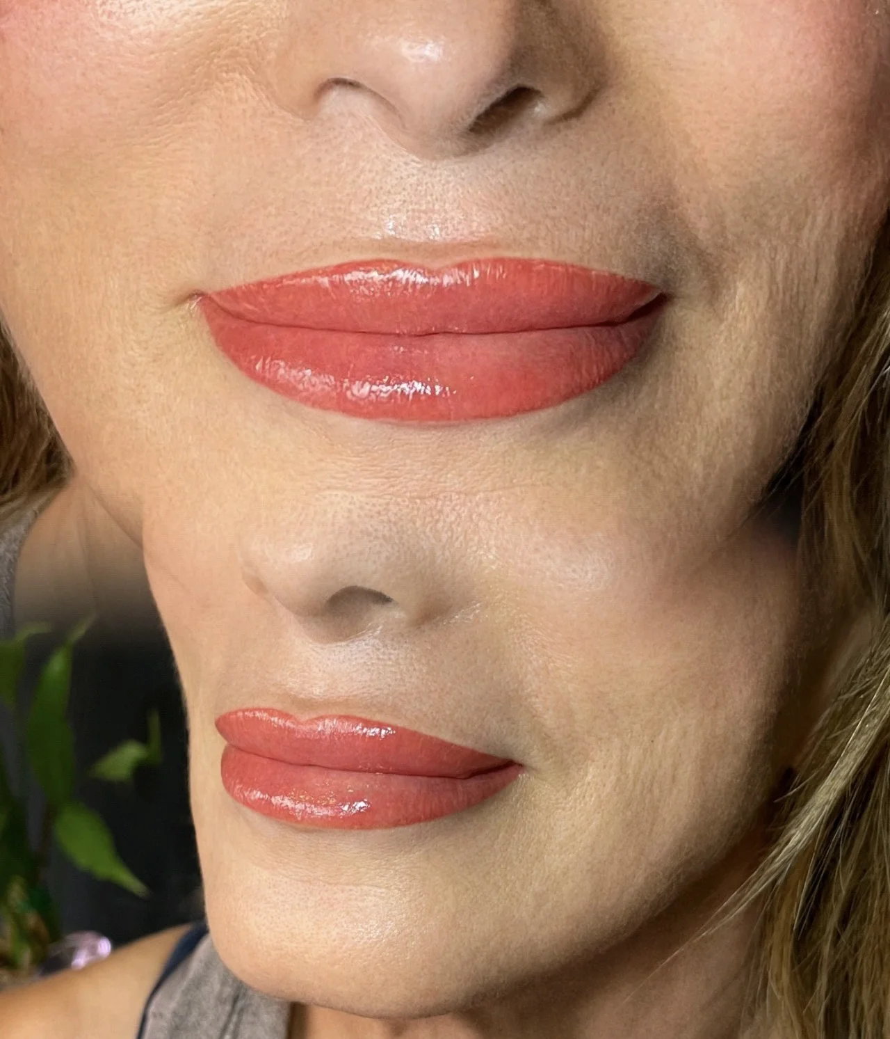 Lip tattoo result — NeoTempo Aesthetics
