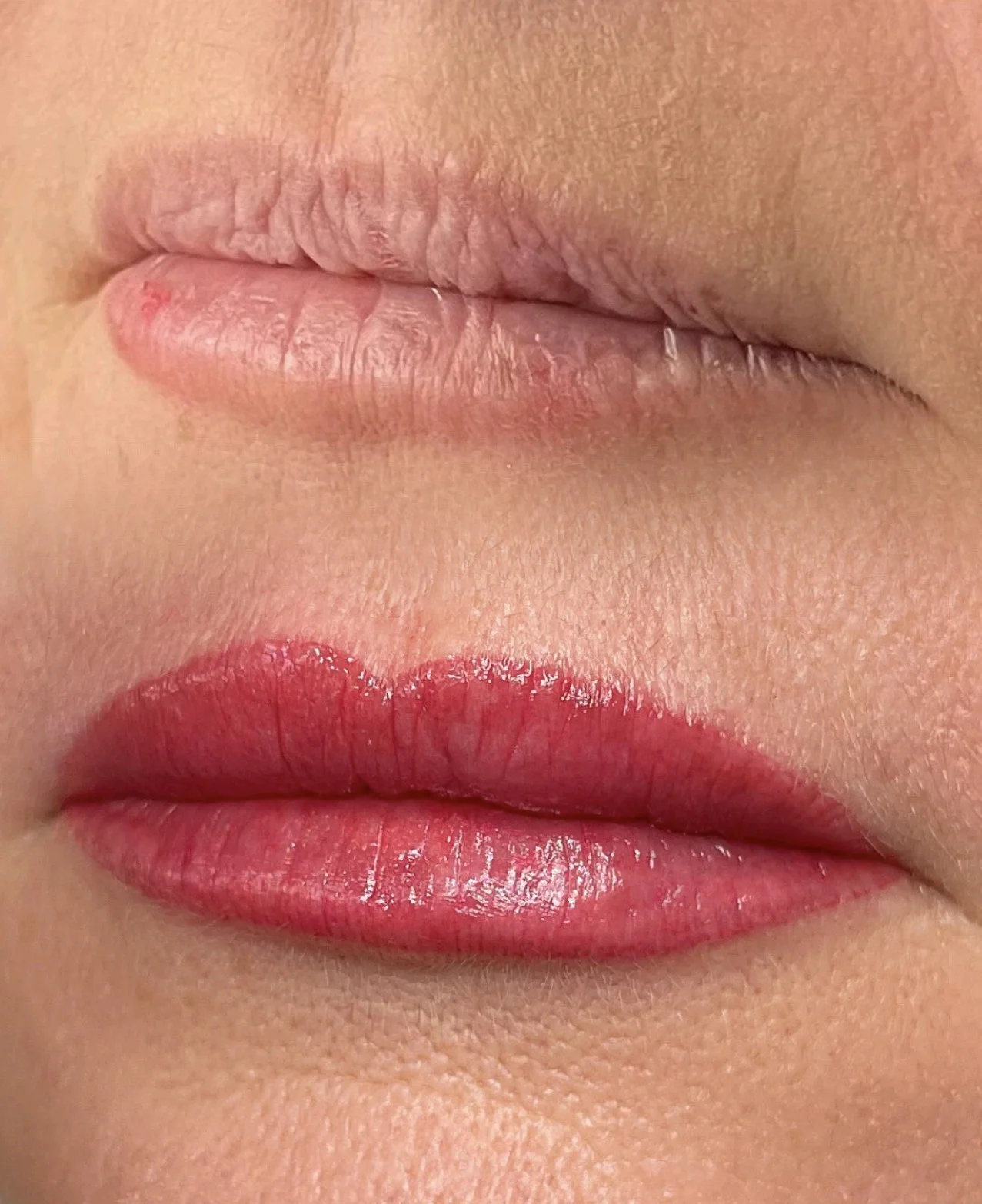 Lip tattoo result — NeoTempo Aesthetics