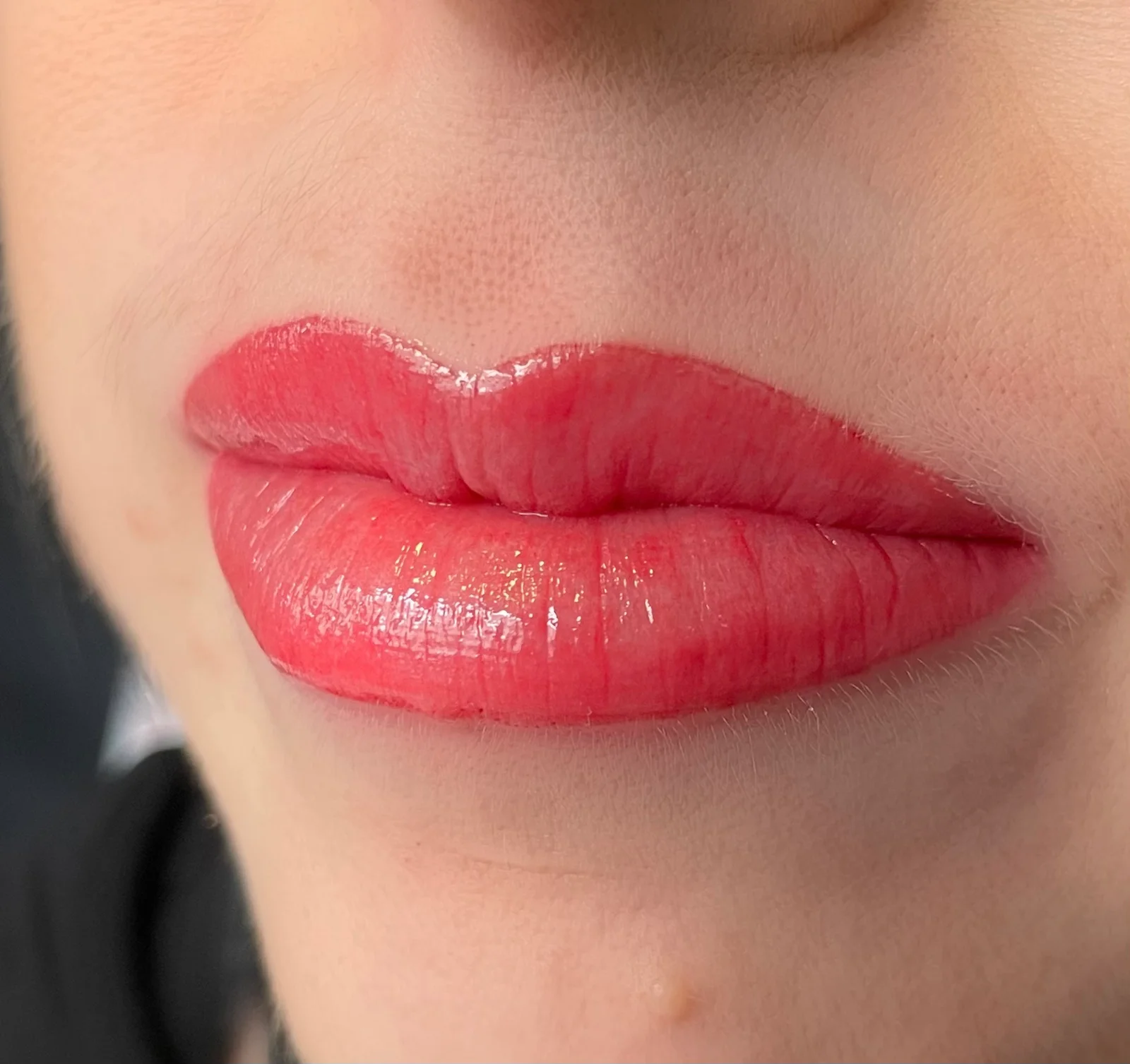 Lip tattoo result — NeoTempo Aesthetics
